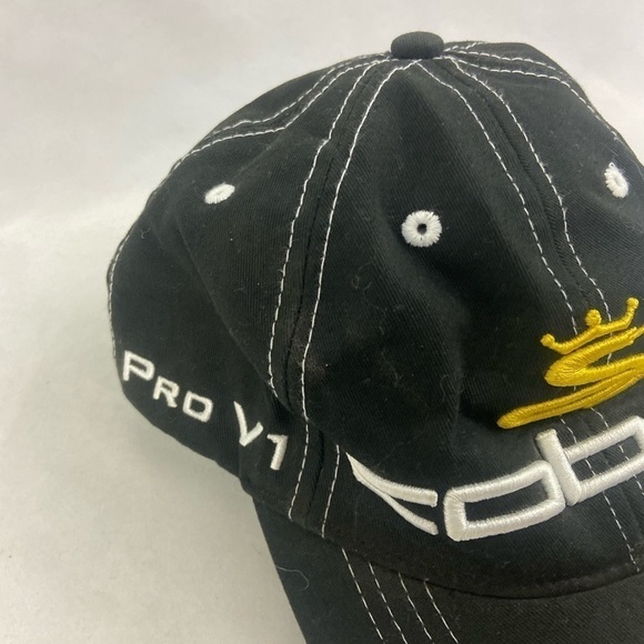 King Cobra Logo Footjoy FJ Speed Staff Adjustable Strapback Golf Hat Cap - Picture 3 of 11